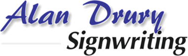 Alan Drury Signwriting logo